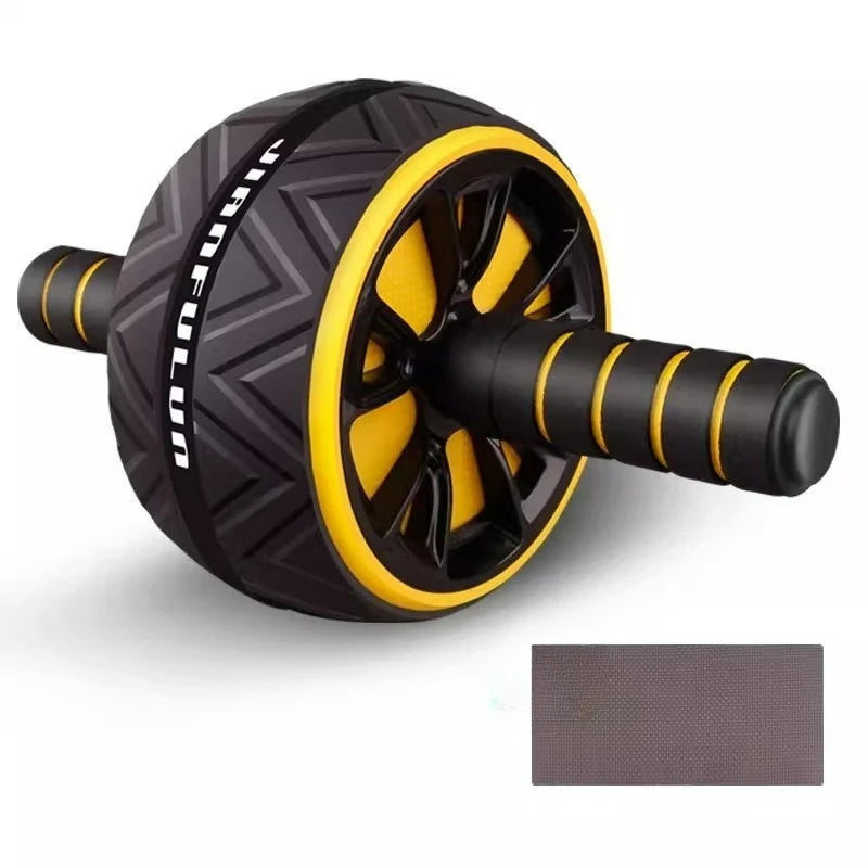 Ab Roller Wheel Non‑Slip Abdominal Training Roller for Abs Core Workout Home Gym Fitness Exercise Equipment for Men Women