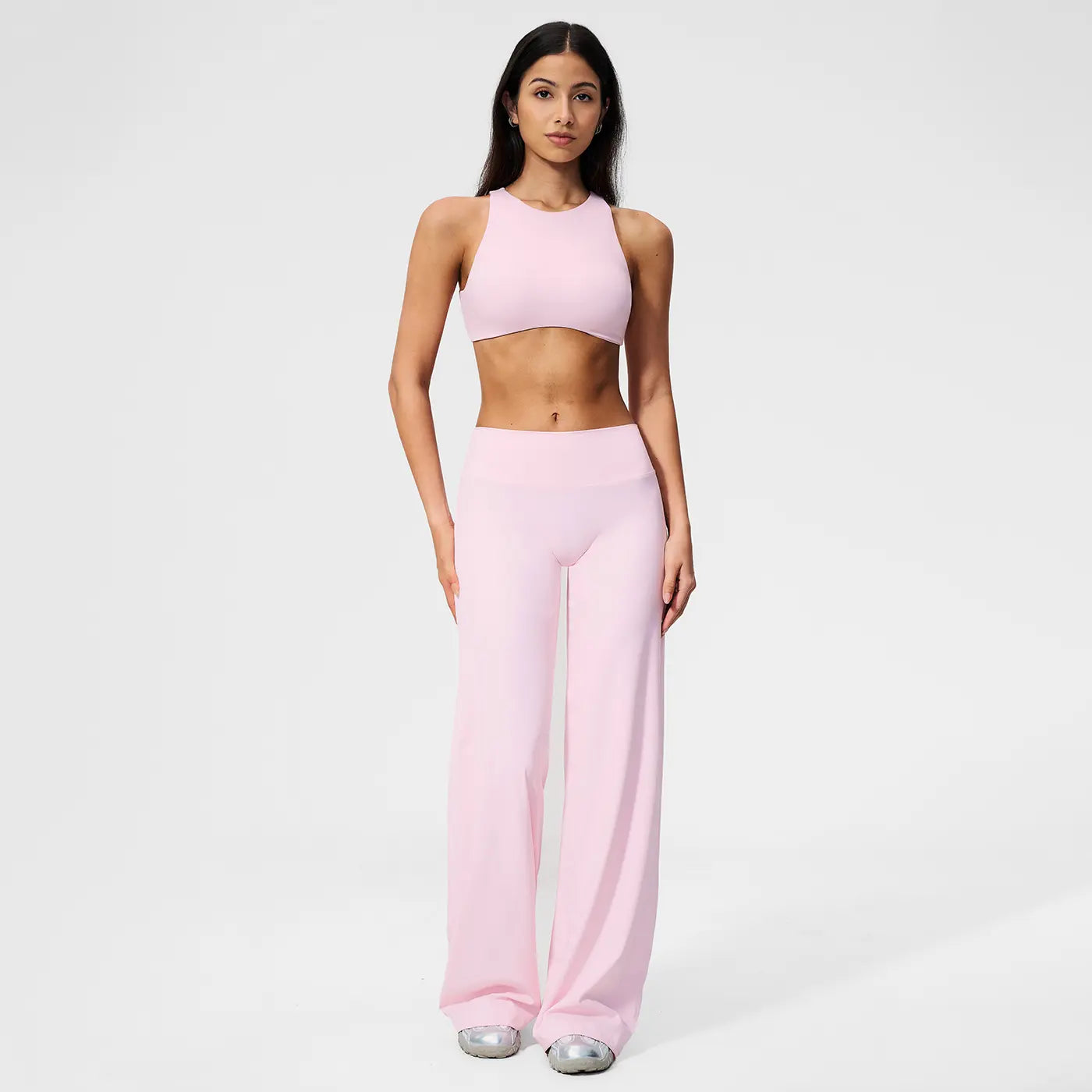 MFVIM Women'S Fuzzy 2 Piece Workout Set, Fitted Running Outfits with Tummy Control and Butt-Lifting for Gym Fitness Wear, Outdoor Fitness Wear, Pants Sports Set, 2 Piece Sets,Back to School,Back to School Haul