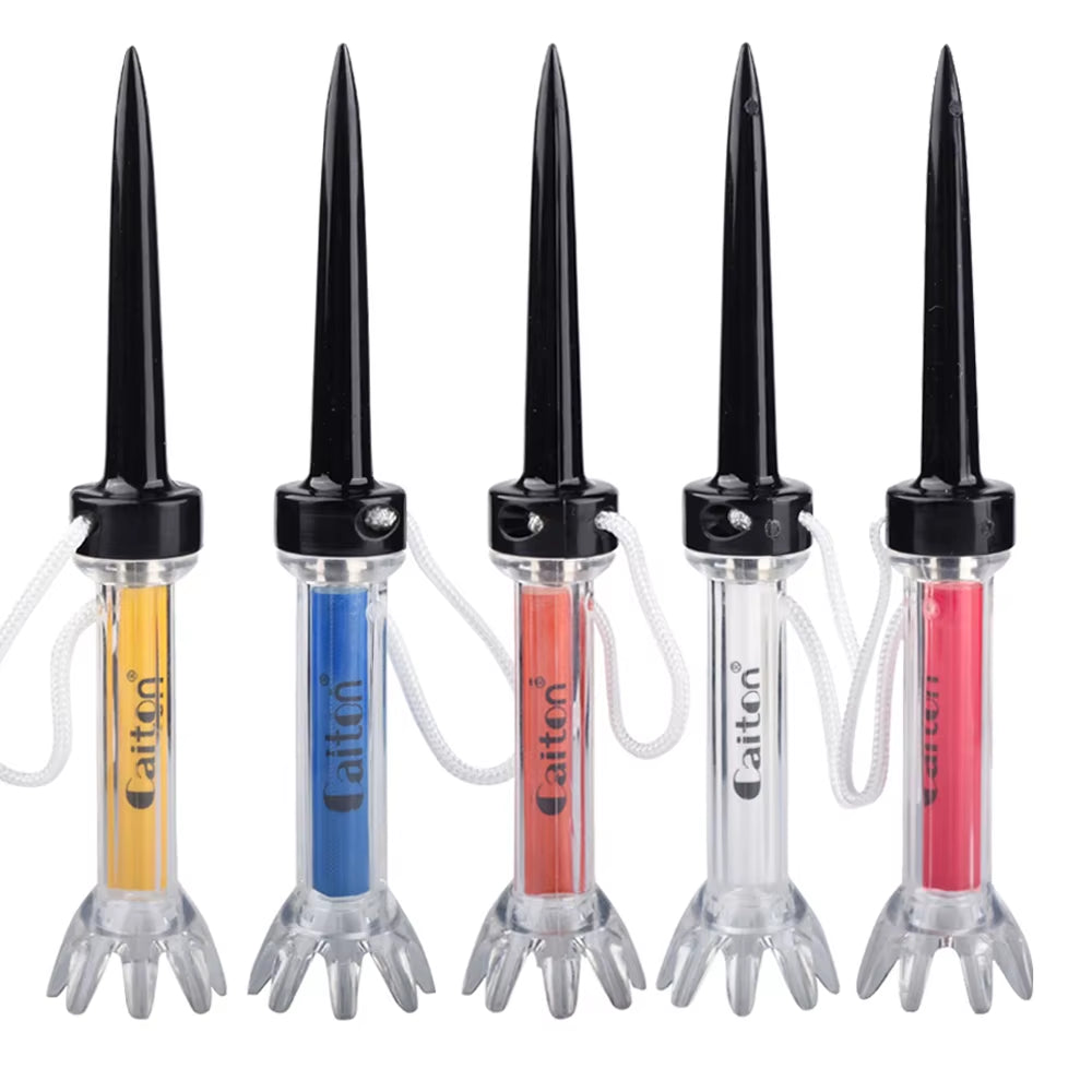 5Pcs Golf Tee,With Magnetic Plastic Golf Tee, 3 Sizes (79Mm/85Mm/90Mm), 360Degree Bounce New Gift,Golf Training Practice