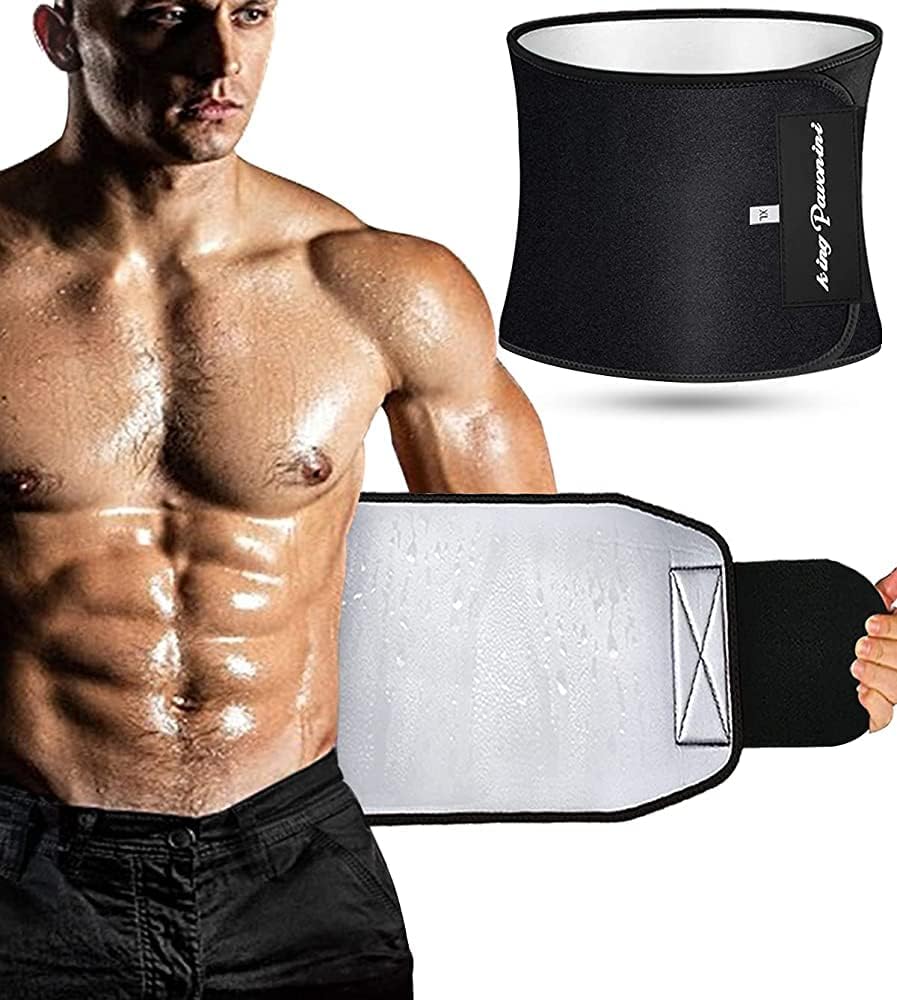Waist Trainer for Men Women Belly Fat, Sweat Belt Band