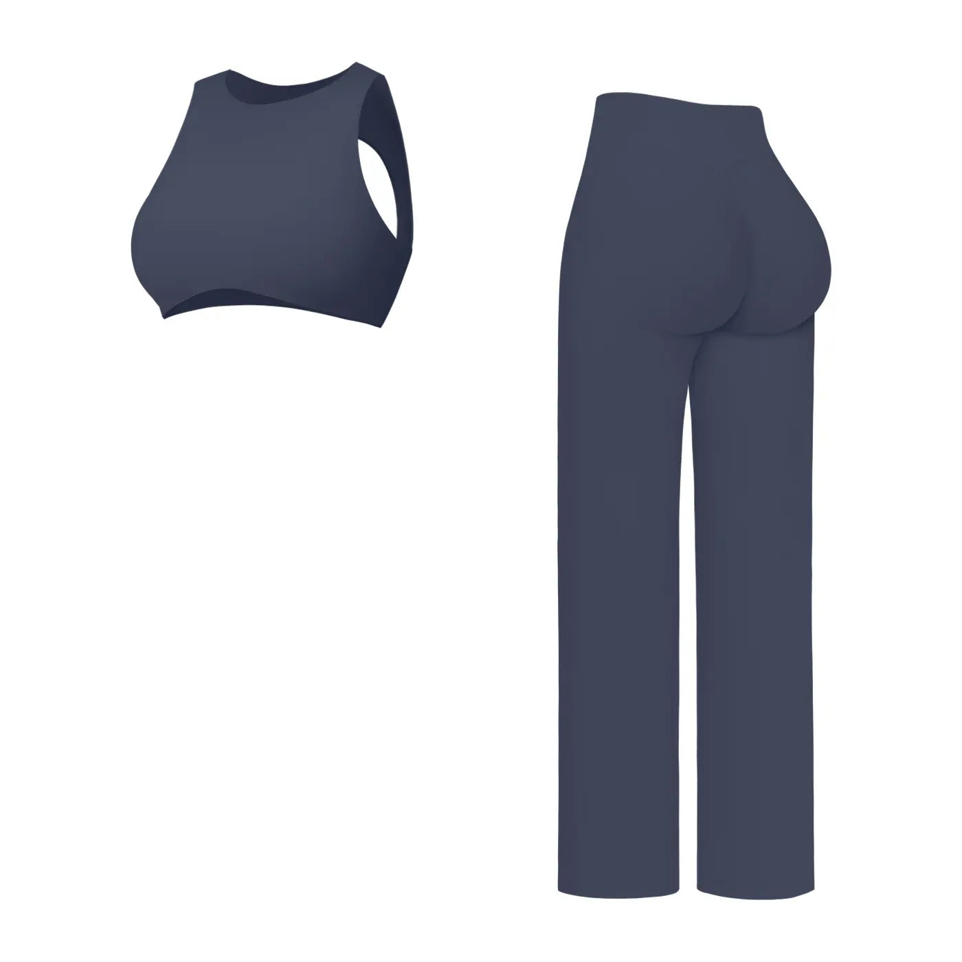 MFVIM Women'S Fuzzy 2 Piece Workout Set, Fitted Running Outfits with Tummy Control and Butt-Lifting for Gym Fitness Wear, Outdoor Fitness Wear, Pants Sports Set, 2 Piece Sets,Back to School,Back to School Haul
