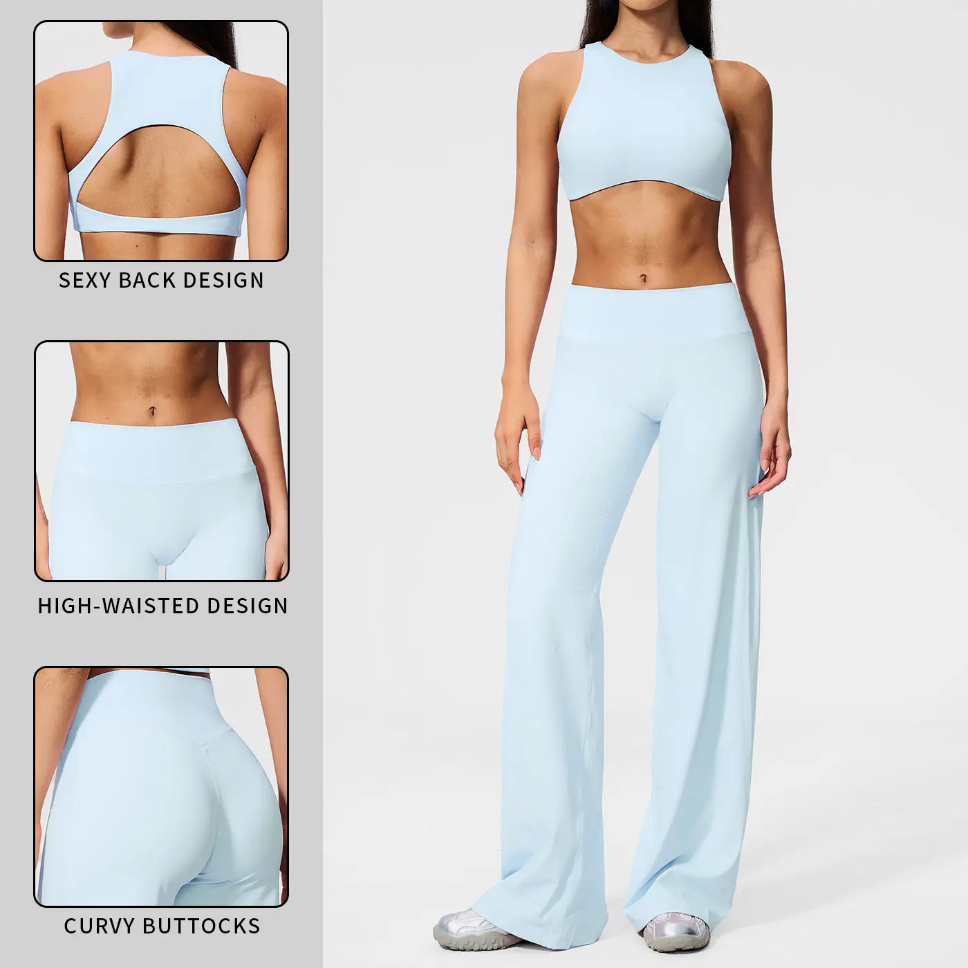 MFVIM Women'S Fuzzy 2 Piece Workout Set, Fitted Running Outfits with Tummy Control and Butt-Lifting for Gym Fitness Wear, Outdoor Fitness Wear, Pants Sports Set, 2 Piece Sets,Back to School,Back to School Haul