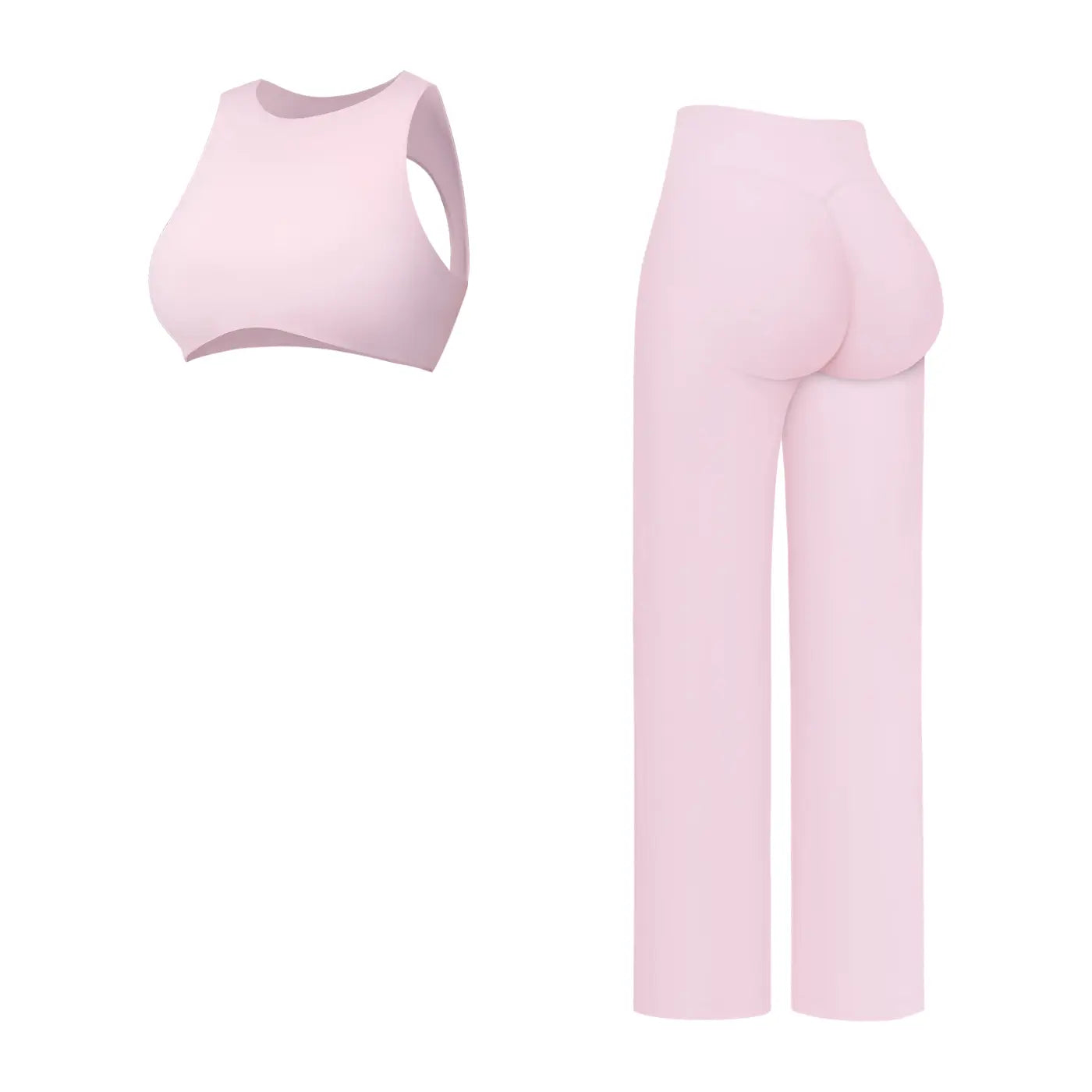 MFVIM Women'S Fuzzy 2 Piece Workout Set, Fitted Running Outfits with Tummy Control and Butt-Lifting for Gym Fitness Wear, Outdoor Fitness Wear, Pants Sports Set, 2 Piece Sets,Back to School,Back to School Haul